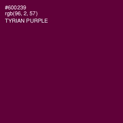 #600239 - Tyrian Purple Color Image
